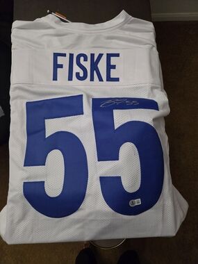 Rams White Custom 'FISKE 55'